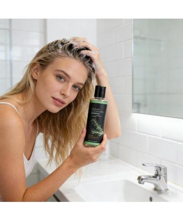 Hair Growth Shampoo - 100 ml Vegetable Cream Frizz Control Thickening Shampoo for Weakened Roots for Fine Dry Hair and Sensitive Scalp - Buy Online on GoSupps.com