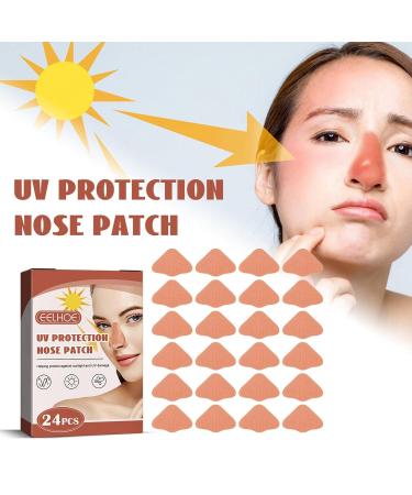 24PC Sun Protection Nose Patch - UV Protection for All Skin Types | Nose Guards for Glasses - Buy Online on GoSupps.com