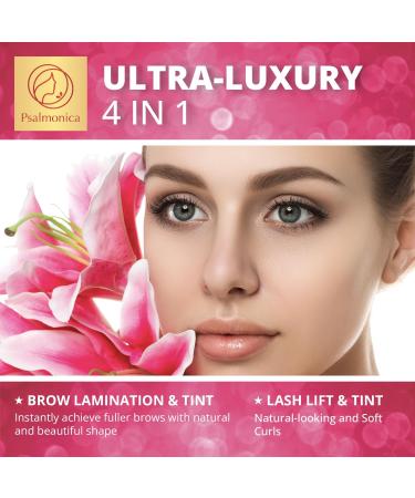 Lash Lift & Brow Lamination Kit - Ultra-Luxury 4 in 1 Eyelash & Eyebrow Curling Set for Beginners & Professionals - International Shipping Available - Buy Online on GoSupps.com