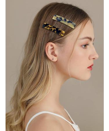 6 Pcs Acetate Seven-Tooth Hair Side Combs - Vintage French Hair Accessories for Women and Girls - Buy Online on GoSupps.com