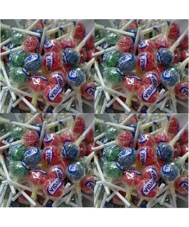 VIMIX Lotta Lollies Tongue Painter Strawberry & Cream Tub 1kg | Pick any type - Buy Online on GoSupps.com