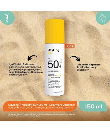Buy Daylong Kids Liposomal Sun Lotion SPF 50 - 5 oz Sunscreen for Children | Fast International Shipping - Buy Online on GoSupps.com
