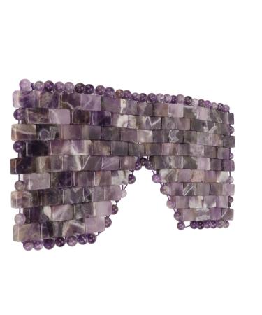 Quartz Stone Eye Pad for Soothing Cooling and Relieving Eye Fatigue Brightens Tired Eyes Reduces Wrinkles Dark Circles and Puffy Eyes with Brightening Effects Suitable for