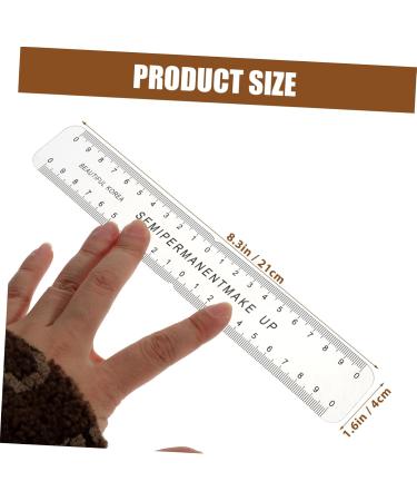 FOMIYES 1pc Eyebrow Ruler Eyeliner Brow Mapping Tool Eyebrow Grooming Stencil Kit Stencils Brow Shaper Pour - Buy Online on GoSupps.com