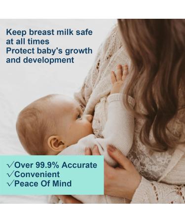 PEOSEVI Breast Milk Alcohol Test Strips - 25 Quick & Reliable Testing Strips | R nziser Alcohol Test for Safe Feeding - Buy Online on GoSupps.com