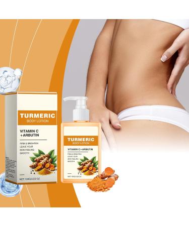 Turmeric Body Lotion Turmeric Body Lotion Improve Skin Tightening Deep Hydration Repair Dry Skin Turmeric Body Treatment Lotion For Smooth Skin (3) - Buy Online on GoSupps.com