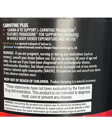 Betancourt Nutrition Carnitine Plus Powder - 90g (60 Servings) Strawberry Lemonade - Buy Online on GoSupps.com