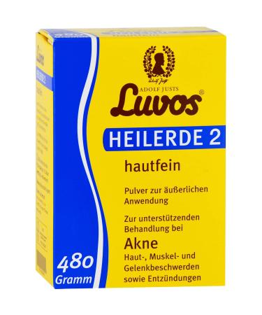 Luvos Healing Clay for Acne - Skin-Fine Powder 480g | International Shipping Available - Buy Online on GoSupps.com