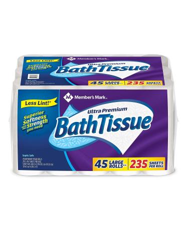 Member's Mark Ultra Premium Bath Tissue, 2 ply (232 Sheets, 45 Rolls)