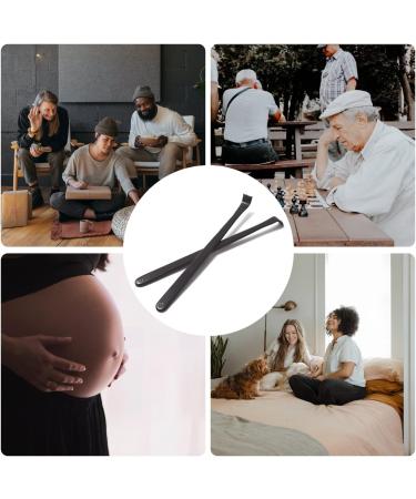 2-Piece Wooden Back Scratchers (43cm) - Handheld Relaxation Massage Device for Itch Relief & Body Relaxation - Buy Online on GoSupps.com