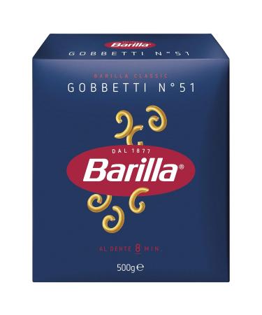 Buy Barilla Classic Gobbetti Pasta n.51 - Authentic Durum Wheat Al Dente 500g | International Shipping - Buy Online on GoSupps.com
