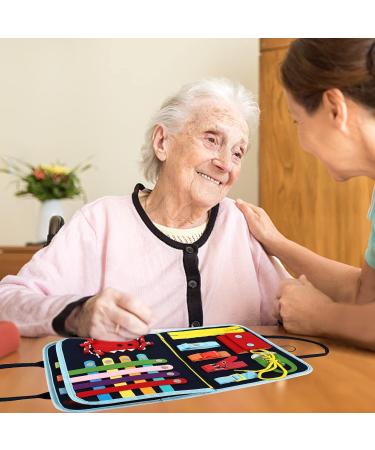 Nestel Blanket for Dementia Relief | Fidget Ceiling Aid for Seniors | Comfort for Dementia Care - Buy Online on GoSupps.com