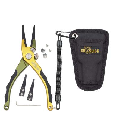Dr. Slick Squall Fishing Plier, 7-1/2", Aluminum Frame, with Tungsten Carbide Cutters