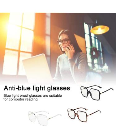 Anti-Blue Glasses Anti-Eye Fatigue and Ultraviolet Glare Suitable for Computer Reading Games Tv Mobile Phone Glasses Suitable for Men and Women - Buy Online on GoSupps.com