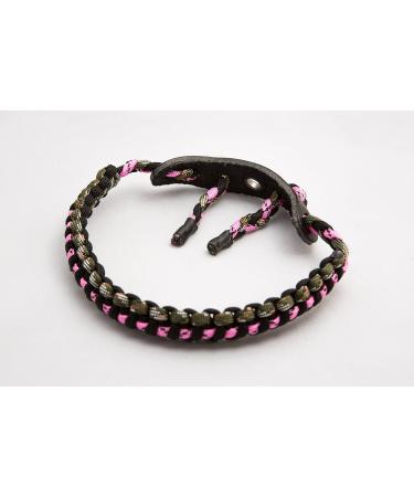 ACE Two Tactical Bow Wrist Sling 550 Paracord - Durable Leather with Grommet (Bright Pink) - Buy Online on GoSupps.com