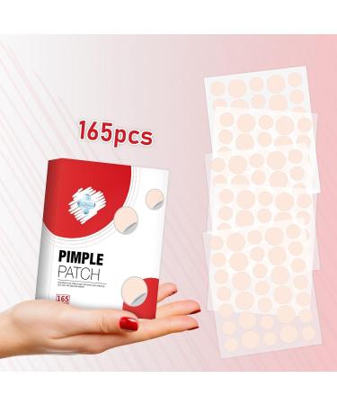 165 Patch s Patches Hydrocolloid Patch Invisible Makeup Artificial Skin Patch For Face And Body Clear Stickers Dots Round Shaped Patch To Repair Facial P - Buy Online on GoSupps.com