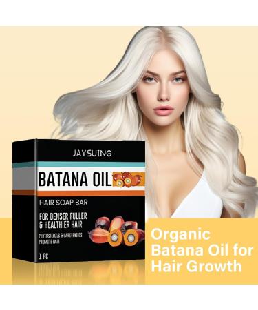 Batana Oil Shampoo Bar Batana Oil Solid Shampoo for Hair Growth 100% Natural Batana Oil Shampoo Anti Hair Loss Shampoo Soap for Repairs Damaged Hair Reduces Loss Promotes Regrowth Soothe Scalp - Buy Online on GoSupps.com