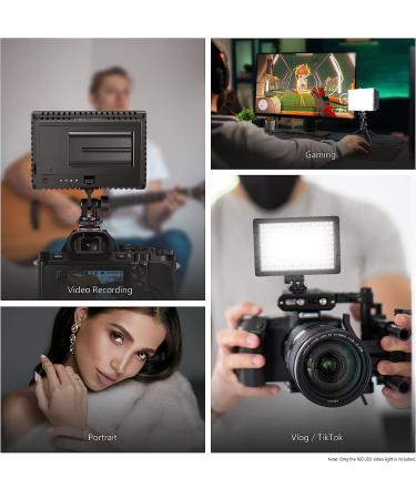 Neewer CN-160 Dimmable 160 LED Video Light for Canon Nikon Panasonic Sony Olympus DSLR Cameras - Buy Online on GoSupps.com
