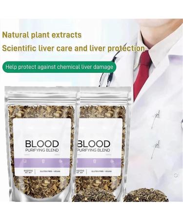 RASPIO Artisan Loose Herbal Tea Unisex Botanical Infusion for Vital Flow 171 g Daily Wellness Ritual Customized Purple - Buy Online on GoSupps.com