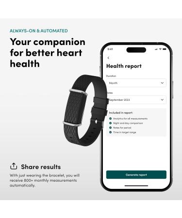 AKTIIA 24/7 Blood Pressure Monitor - Clinically Validated, Accurate Readings Day & Night - Buy Online on GoSupps.com