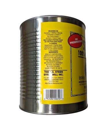 Steen's 100% Pure Cane Syrup - 90 fl oz - No Preservatives - Natural & Pure - Louisiana's Trusted Brand for Over 100 Years - International Shipping Available - Buy Online on GoSupps.com