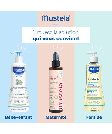 Mustela - Shampoing Cr me - Shampooing D m lant Cheveux Enfant & Nourrissant - Soin Cheveux Boucl s Longs Ondul s - Beurre de Karit Bio et Huile d'Avocat - Gamme Shampoing B b Haute Tol rance - Buy Online on GoSupps.com
