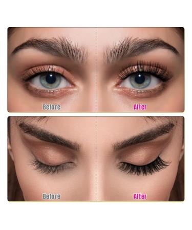Self Adhesive Eyelashes - 5 Pairs Reusable Natural False Lashes with Tweezers | No Glue Needed - Easy Home Application (Fruit Party Mix 08 - Buy Online on GoSupps.com