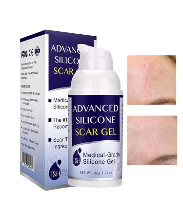 Scar Removal Gel, Advanced Silicone Scar Gel, Scar Removal Cream for New and Old Scar Repair, Stretcher Remover