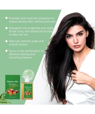  VNAKER Batana Oil Shampoo Batana Oil Shampoo 100 ml Nourishes Hair Smoothly Smooths Hair (2 Pieces) - Buy Online on GoSupps.com