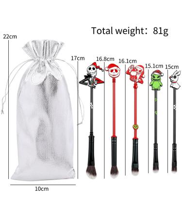 Nightmare Before Christmas Makeup Brushes - Unique Gifts & Merchandise for Women | Shop Internationally - Buy Online on GoSupps.com