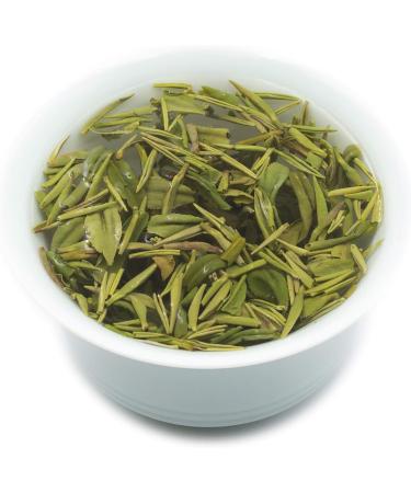 Oriarm Mout Emei Zhu Ye Qing Green Tea Loose Leaf 100g - Bamboo Leaf Green Chinese Loose Leaf Tea - Yuqian 1st Grade - Naturally High Mountain Grown Zhu Ye Qing Tea 100g - Buy Online on GoSupps.com
