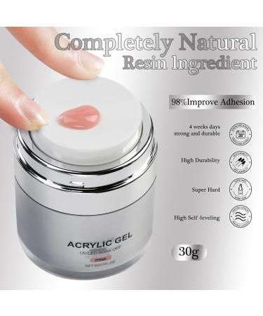  Byeaon Poly Nail Gel 30G Solid Nail Extension Generator Gel Non Manual Carving Hard Gels with 2in1 Extension and Strengthening Formula Thick and Self Leveling Texture for Dice - Buy Online on GoSupps.com