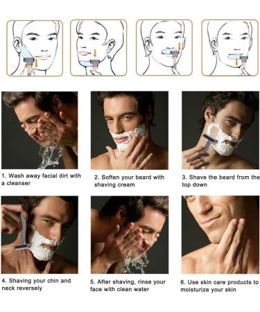 Ankroyu Safety Razor - Double Edge Men's Razor | Vintage Style Manual Razor with Zinc Clear Edge (Black) - Premium Hygiene for International Shipping - Buy Online on GoSupps.com