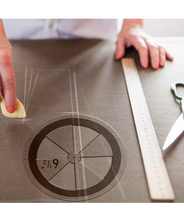 Circle Quilting Template Set - 5 Pcs Circles Quilt Ruler for Quilting - 5 Sizes - Buy Online on GoSupps.com