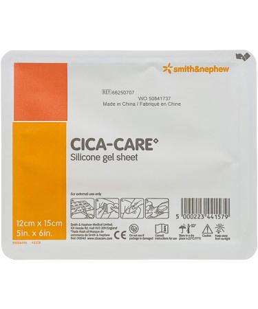 Cica-Care Silicone Gel Adhesive Sheet (5" x 6")