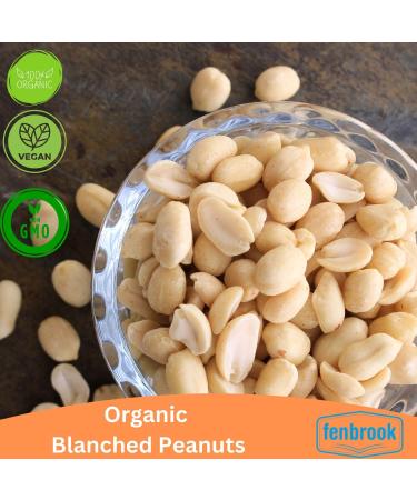 Organic Roasted Unsalted Blanched Peanuts 250g | Certified Organic by Fenbrook Organic - Buy Online on GoSupps.com