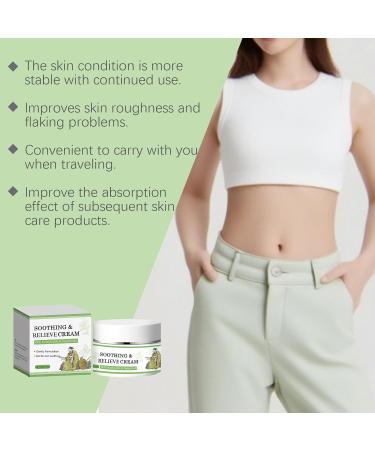 Cr me apaisante et apaisante hydratante rafra chissante naturelle pour apaiser et prot ger la peau irrit e avec du ch vrefeuille et de la menthe poivr e soulage en douceur les d mangeaisons (1pcs) - Buy Online on GoSupps.com