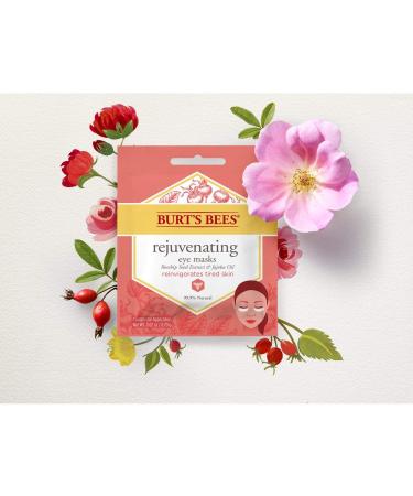 Burt's Bees Rejuvenating Eye Mask - Single Use Hydration & Refreshment - Buy Online on GoSupps.com