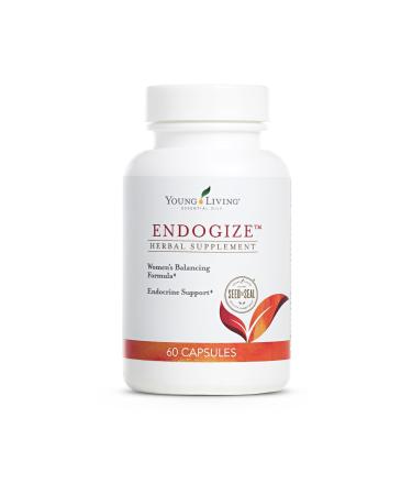 Young Living - EndoGize 60 Capsules | Hormonal Health & Endocrine System Support with Essential Oils | Daily Herbal Supplement for Women's Wellness & Balancing Formula