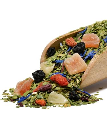 Verde Mate Yerba Mat aux Fruits | Mangue Verte & Maracuya Pomme & Menthe Fruits de la Passion | Th Vert Br silien | Ensemble de 3x500g - Buy Online on GoSupps.com