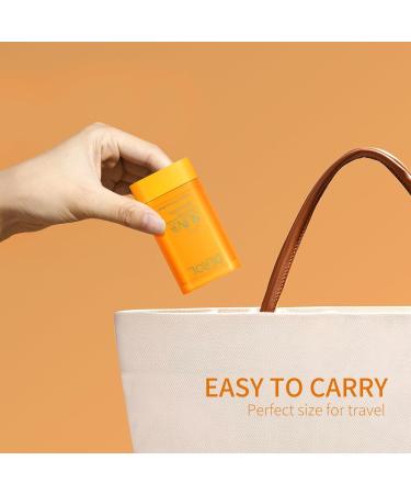 Sunscreen Stick SPF 50+ | Water-Resistant Sunblock for Face & Body | Travel Size 0.56 Oz | No Eye Irritation | 50 Uses - Shop Now - Buy Online on GoSupps.com