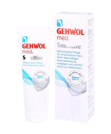 Buy GEHWOL MED Sensitive Cream 125ml - Soothing Relief for Sensitive Skin | International Shipping Available - Buy Online on GoSupps.com