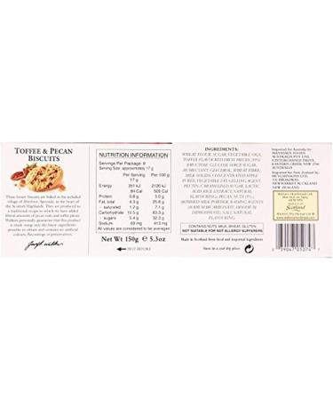  Walker's Walkers Toffee & P can Biscuits 150 g - Buy Online on GoSupps.com