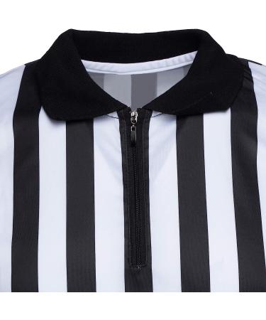 Murray Sporting Goods Mens Referee Shirt Collared | Official Mens Ref Shirt Jersey Short Sleeve - Football Halloween Costume Large - Buy Online on GoSupps.com