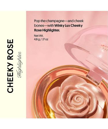 Winky Lux Cheeky Rose Cream Highlighter with Vitamin E - Gold Makeup Highlighter - Buy Online on GoSupps.com