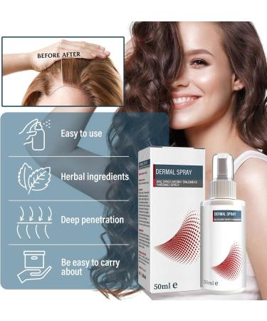 Batana hair growth spray hair growth serum spray hair loss and hair treatment for thinning hair thickening and promotes thicker full and faster growing hair 50ml - Buy Online on GoSupps.com