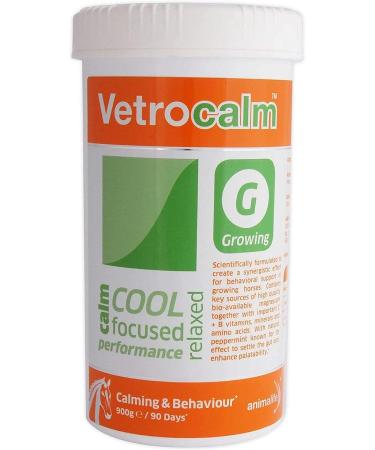 Animalife Vetrocalm Growing Calming Supplement 900g Clear - Buy Online on GoSupps.com