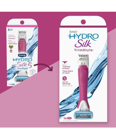Schick Hydro Silk TrimStyle Razor - Best Women's Grooming Tool - Buy Online on GoSupps.com