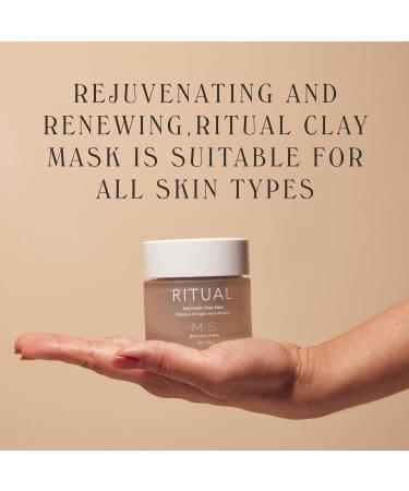 Ritual Ayurvedic Clay Mask - Vegan Face Mask 2oz | Natural Skincare for Glowing Skin - Buy Online on GoSupps.com