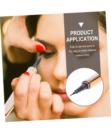 Mipcase 3pcs Eyeliner Lash Tools Brown Eye Pencil Portable Makeup Pens Makeup Supplies Miss Pretty Stamp 1 count (Pack of 1) Assorted Color - Buy Online on GoSupps.com